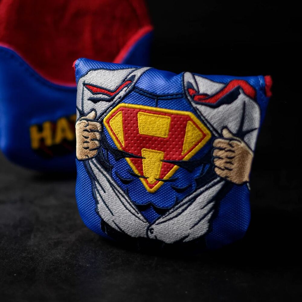 Hatch Golf - Hero Revealed Superman Mallet Cover Center Shaft Large - NEW
